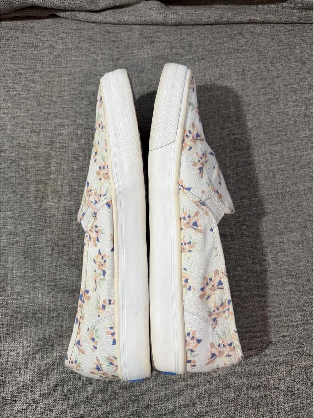 Keds Womens Double Decker Slip On Sneakers Womens Size 10 Floral - Picture 6 of 8